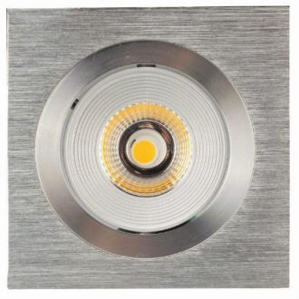 Luxalon LED spot HD 706 aluminium geborsteld